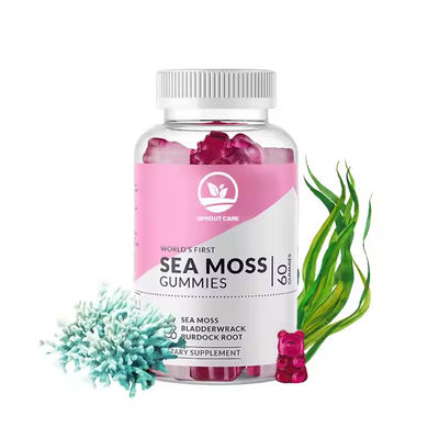 Buy Private Label True Organic irish Sea Moss Gummies Health Care with Bladderwrack online manufacture