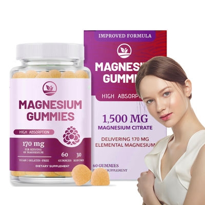 Buy Wholesale Magnesium Glycinate Sleep Vitamin Gummies Chewables Relaxation Muscle online manufacture