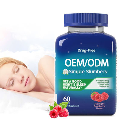 Buy Customized Factory Melatonin Sleep Vitamin Gummies For A Restful And Refreshing Night online manufacture