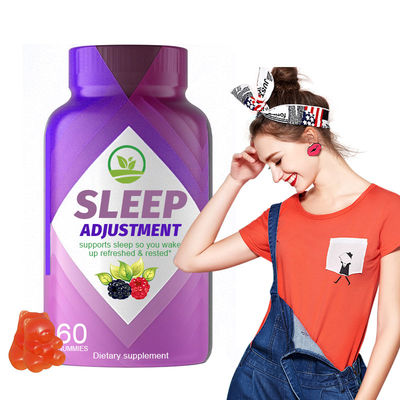 OEM Sleep Vitamin Gummies Sleep Aid Melatonin For Relax Mind Improve Sleep Quality