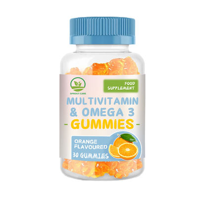 Factory Children Multivitamin Gummies Vitamin Omega 3 Candy For Improve Lmmunity