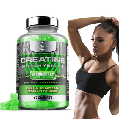 Good price Private Label Muscle Building Supplements Creatine Monohydrate Gummies for Adult online