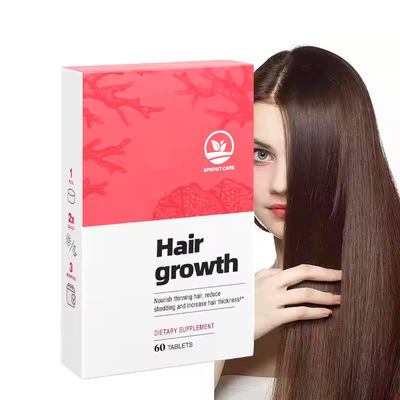 Good price Women Biotin Hair Growth Tablets Supplement For Strength Thicker Hair Dietary 60pills online