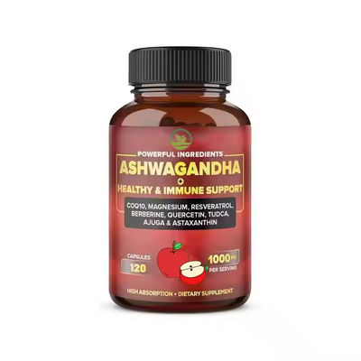 Good price OEM Nutritional Ashwagandh Capsules Herbal Supplement For Sleep Stress Relief online