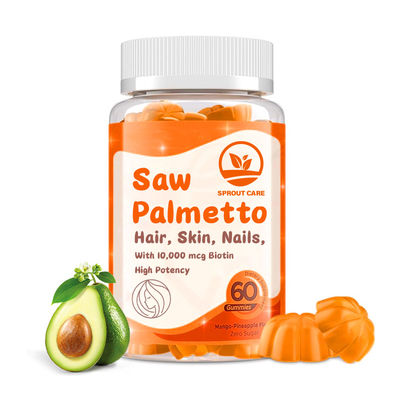 Good price Private Label Vitamins B7 Gummies With Biotin For Brittle Nails And Hair Nutrients online