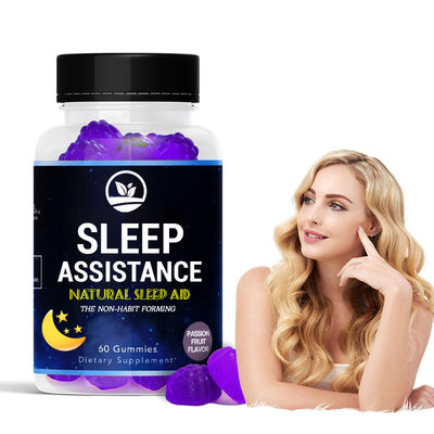 OEM Brand Melatonin Sleep Vitamin Gummies For Relaxing And Rejuvenating Sleep