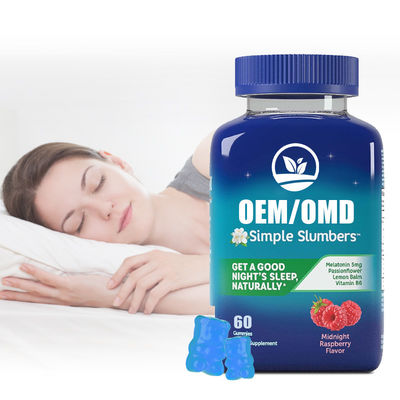 Good price OEM Logo Vitamin B6 Sleep Gummies Stress Relief Faster Asleep Gummy online
