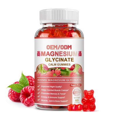 Good price Women Magnesium Gummies Hormone Balance PMS Bloating Relief Berry Flavor online