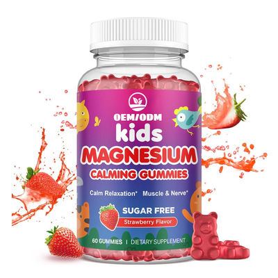 Good price Kids Magnesium Gummies Calm Hyperactivity Improve Focus Sleep Pediatrician Approved online