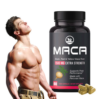 Good price OEM ODM Pure Maca Capsules Supplement for Boost Energy Male Stamina Hormonal Balance online