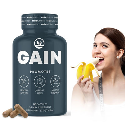 Good price OEM Logo Weight Gain Capsules for Lean Muscle Gains Men Strength Booster Manufacturer online