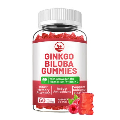 Good price ODM Ginkgo Biloba Gummies Memory Focus Natural Energy Brain Function Support 60 Count online