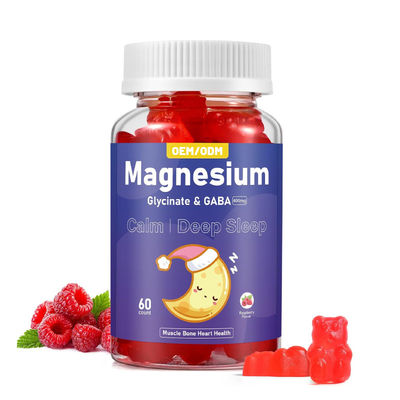 Private Label Magnesium Glycinate Gummies For Heart Bone Health Muscle Nerve Support
