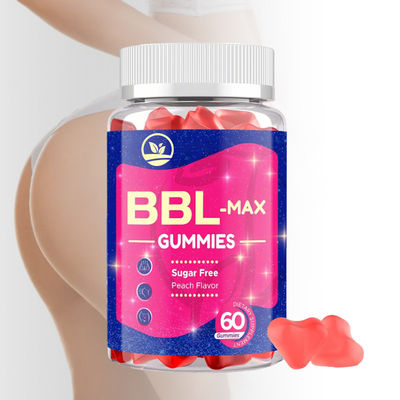 Good price custom Logo Natural Maca Gummies Bbl Enhancement For Booty Firming Support online