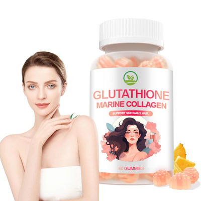 Good price Private Label Glutathione Gummies For Skin Lightening And Anti Aging Effects online