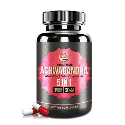 Good price Stress Relief Ashwagandha Herbal Capsules Sleep Support Wholesale Supplier online
