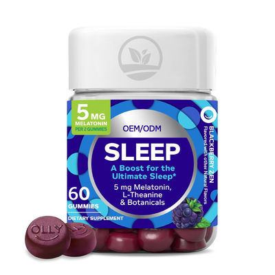 Good price OEM Fall Asleep Faster Melatonin Vitamin Gummies for Stay Sleep Longer online