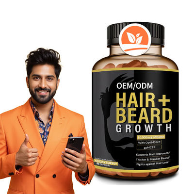 Good price Hair Growth Capsules Nourish Follicles Prevent Hair Loss Boost Thickness Biotin Zinc Herbal Blend  online