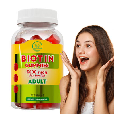 Revive Thinning Hair Nails Biotin Nutrition Gummies Tasty Daily Supplement for Healthy