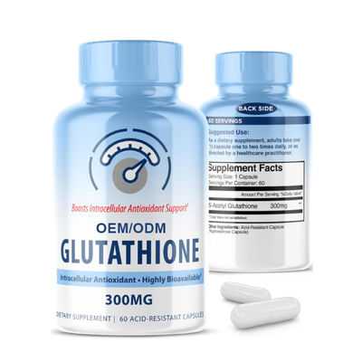 Good price Vegan Glutathione Supplement Plant Based Antioxidant Skin Brightening Detox Support online