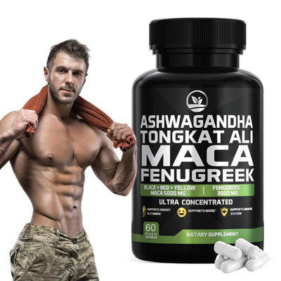 Good price Strong Man Black Maca Root Capsules Strength Enhancement Boost Energy for Adults online