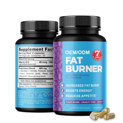 Good price OEM Logo Halal Fast Weight Loss Supplements Fat Burner Pills for Adults Slimming online