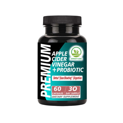 Apple Cider Vinegar ACV Weight Loss Capsules 1200mg Pure Boost Metabolism 60 Capsules