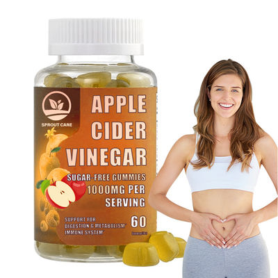 Good price Apple Cider Vinegar Pomegranate Sugar Free Gummies Zero Calorie Fat Burning Formula Appetite Suppressant online